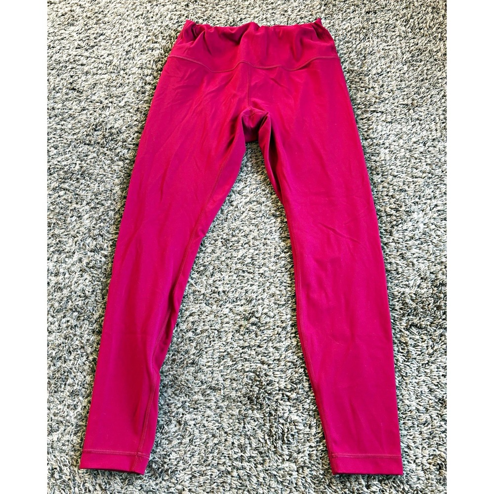 Lululemon Wunder Train High-Rise Tight 28" Pomegranate size 12